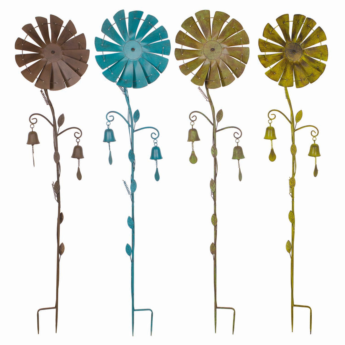 Spinner W/ Bells Stake (Pkg. 4) UX9234