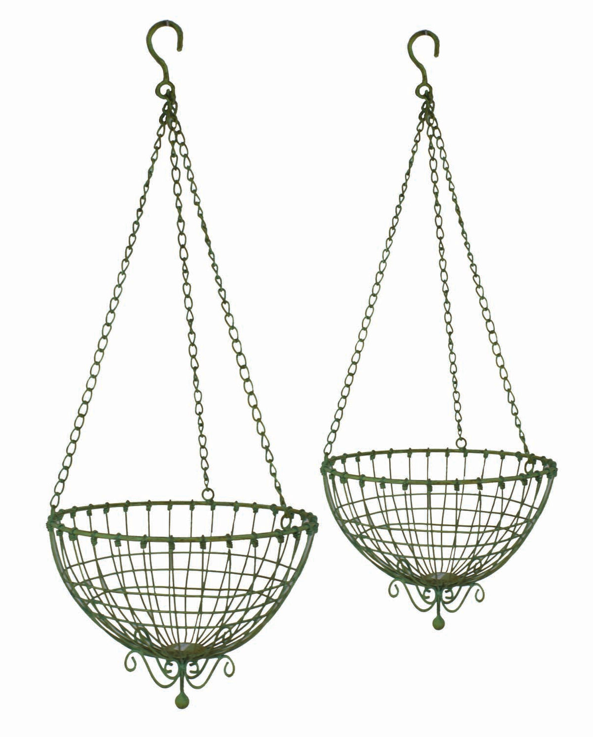 S/2 Hanging Baskets UX9244