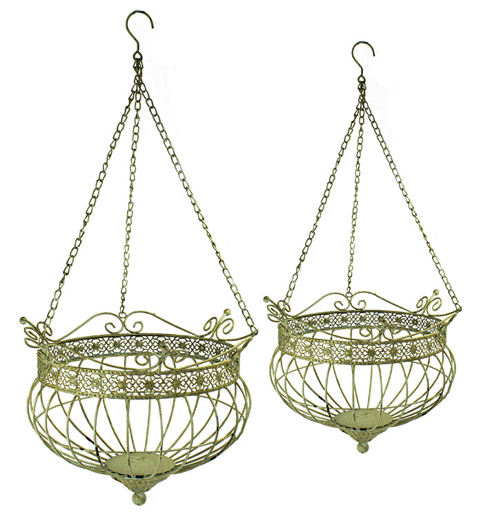 S/2 Victorian Baskets (2 Set Min.) UX9318