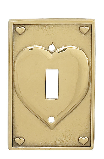 Heart Switch Plate (Pkg. 6)