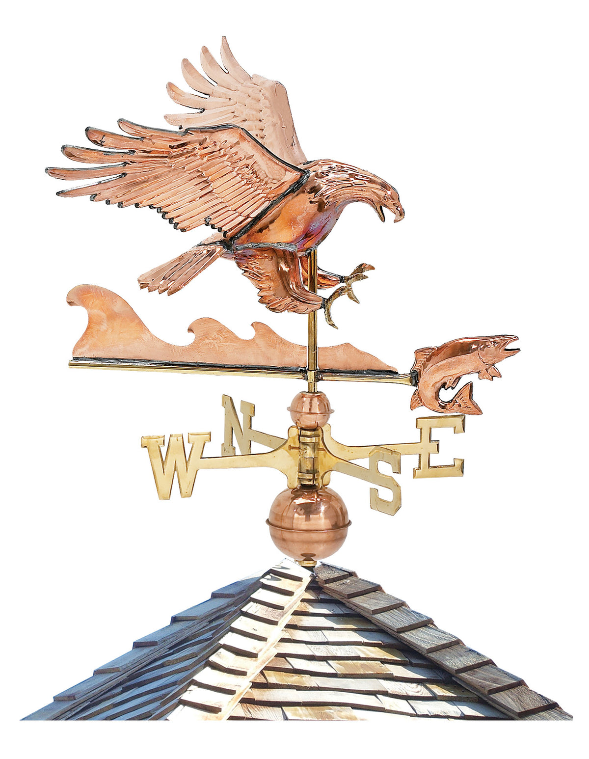Pol. Eagle W/ Fish WV W259P