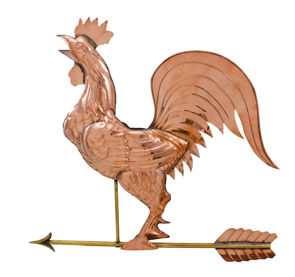 Pol. Lg. Crowing Rooster Wv WV345P