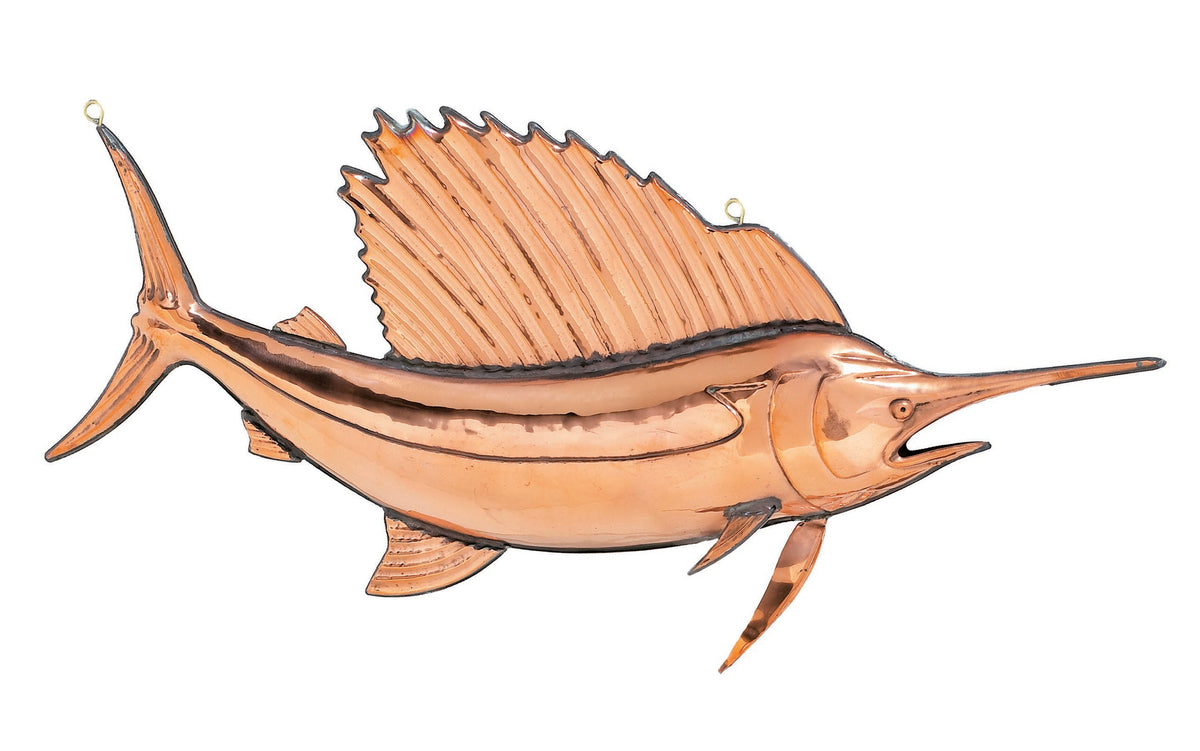 Pol. Hanging Tail Up Sailfish W/V WVH104P