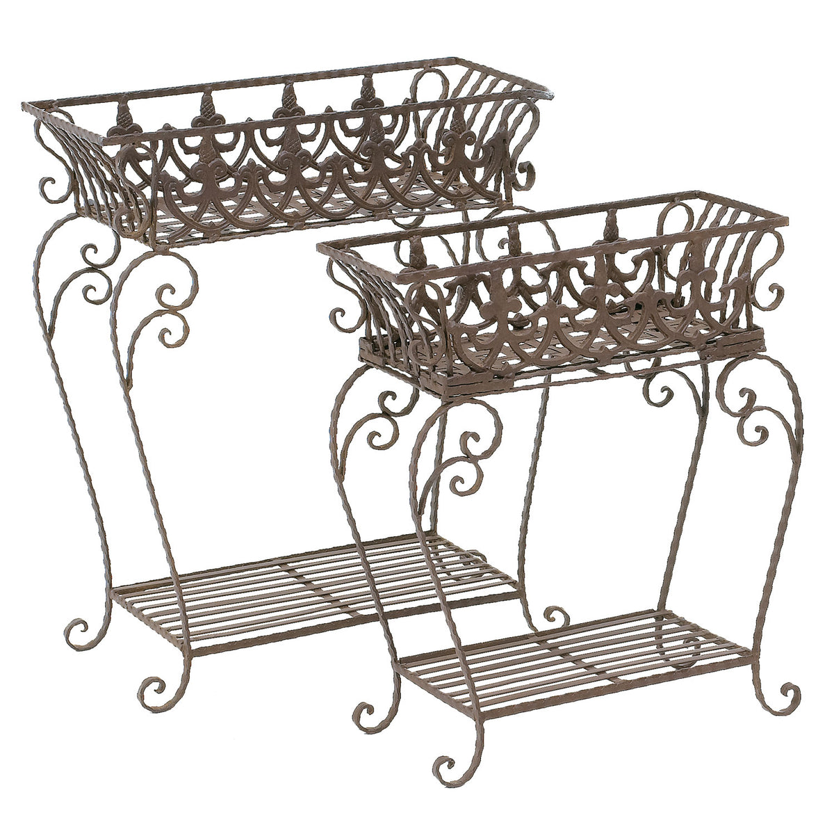 S/2 Rec. Plant Stands (Rust) – X2007