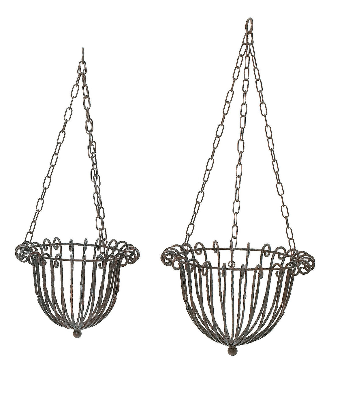 S/2 Hanging Planters – Rust X2042