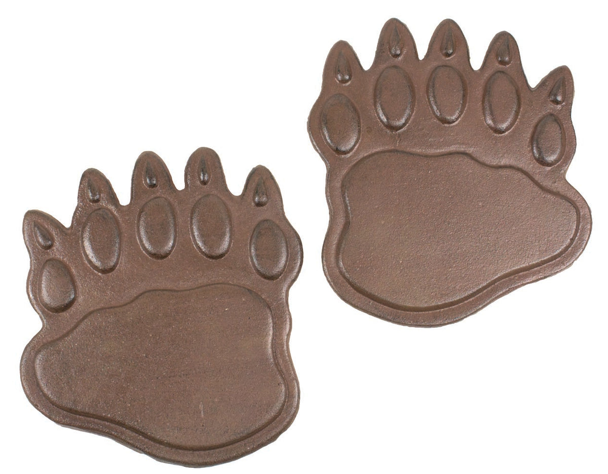 Bear Print Stepping Stone (Pkg. 4) X8080
