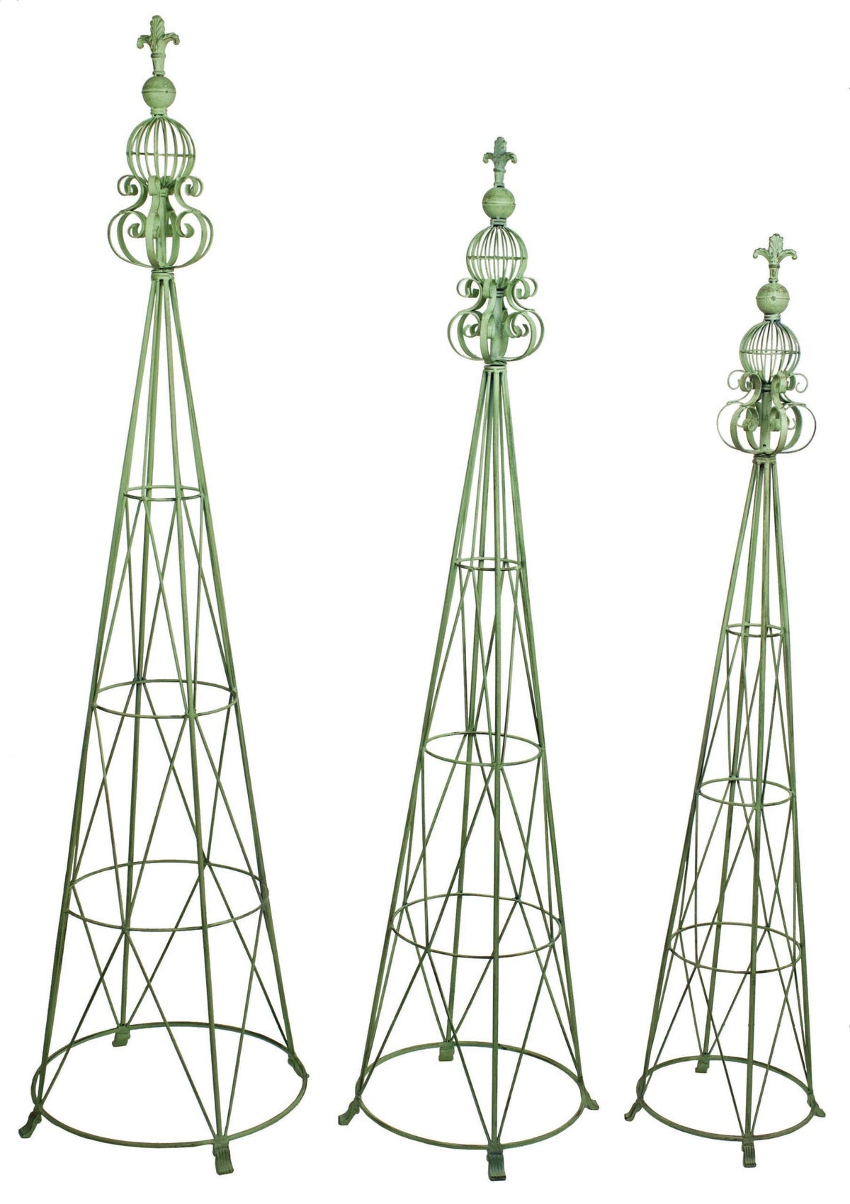 S/3 Obelisk – Green (Pkg. 2 Sets) (Truck Only) X9102